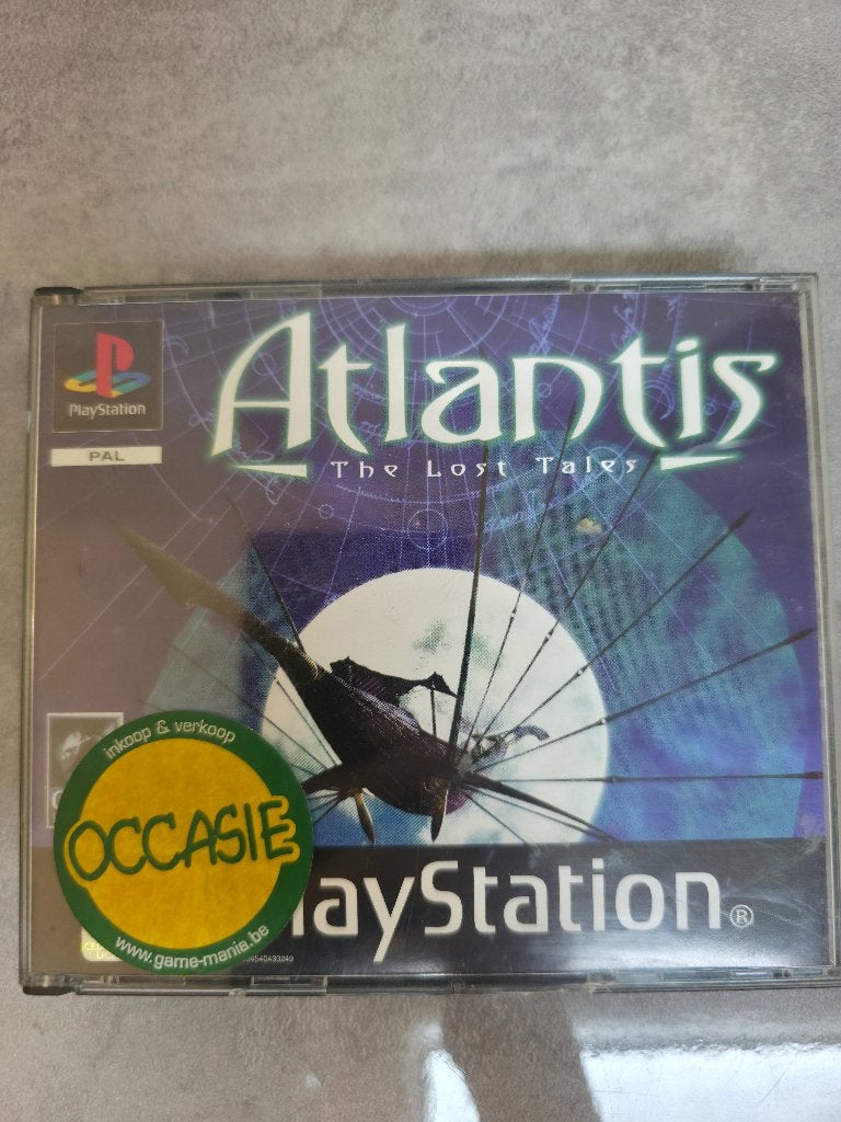 Atlantis: The Lost Tales PS1 game (PAL), Avontuur en Actie, Gebruikt, Verzenden, 1 speler