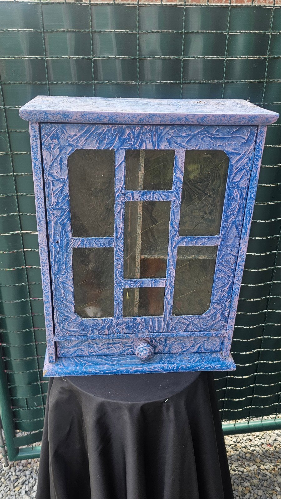 petit meuble customiser., Maison & Meubles, Enlèvement, Utilisé, Autres essences de bois