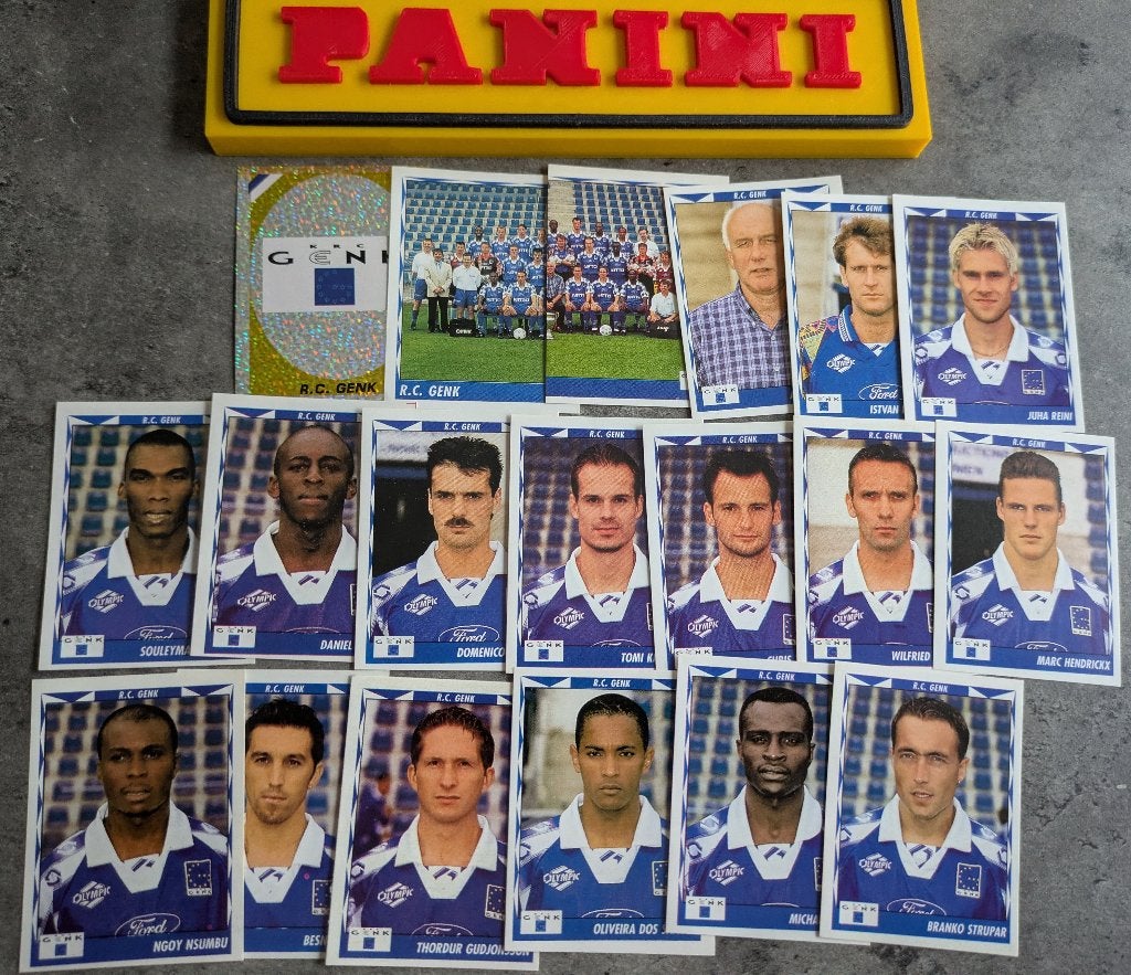 AUTOCOLLANTS PANINI FOOTBALL 99 19 1999 RACING GENK FOOTBALL, Envoi, Neuf