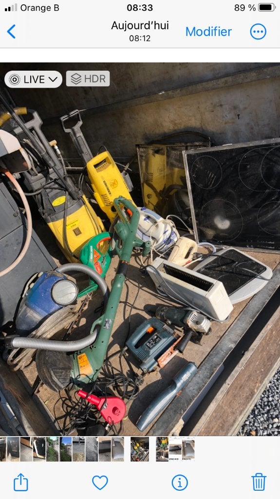Lot de nettoyeurs,outilages ,électroménagers en panne, Electroménager, Enlèvement