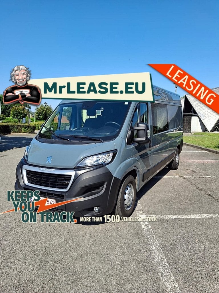 LEASING/RENTING Peugeot Boxer dubbele cabine 6 plaatsen, https://public.car-pass.be/d, Bedrijf, Te koop, Peugeot