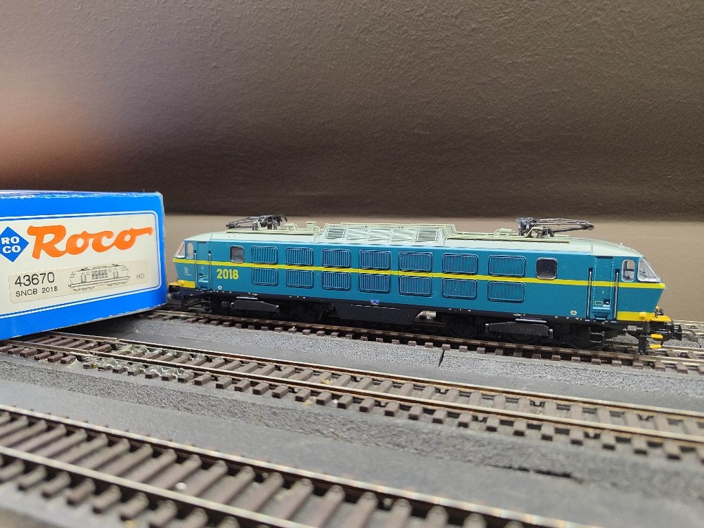 LOCOMOTIVE ROCO SNCB 2018 ref 43670, Hobby & Loisirs créatifs, Analogique, Roco, Locomotive, Envoi
