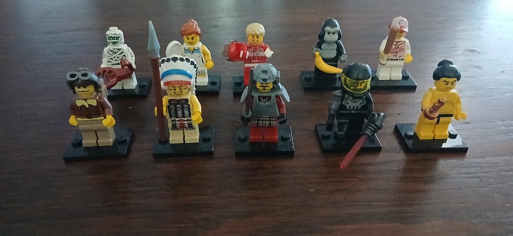 Lego Minifigures Serie 3 ( 10 st ), Enfants & Bébés, Jouets | Duplo & Lego, Comme neuf, Lego, Minifigurine, Complet, Accessoires inclus