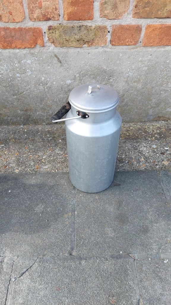 Melkkan aluminium, Ophalen
