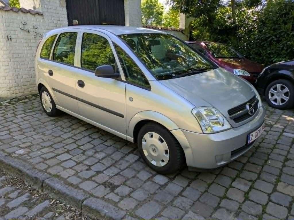 OPEL MERIVA BENZINE GARANTIE 6 MAANDEN 118.000 KM, Auto's, Opel, Particulier, Meriva, ABS, Airbags, Centrale vergrendeling, Metaalkleur