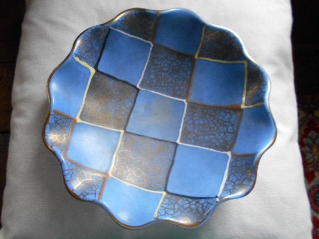 keramiek, germany, intakt, retro, Handgemaakt, 6 cm, Bord, Ophalen of Verzenden