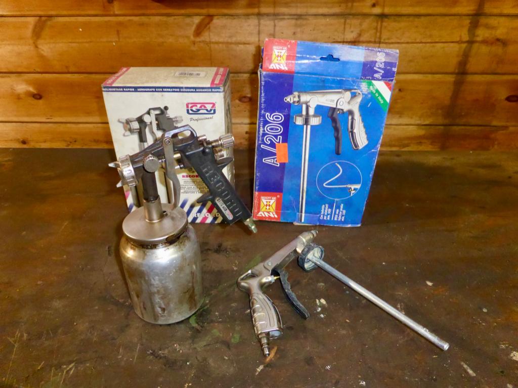 Pistolet pulvérisateur, pistolet de peinture, Enlèvement ou Envoi, Utilisé