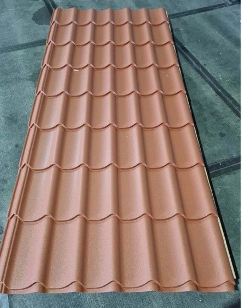 Dakpanplaat 3000mm gratis, Doe-het-zelf en Bouw, Dakpannen en Dakbedekking, Nieuw, Dakplaat of Dakpanplaat, Metaal, Rood, Minder dan 5 m²