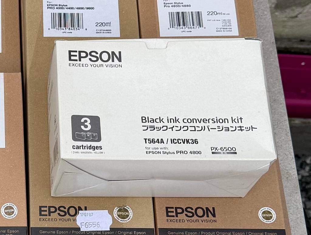 T564A Kit de conversion encre noire EPSON Stylus Pro 4800, Enlèvement, Neuf, Cartridge