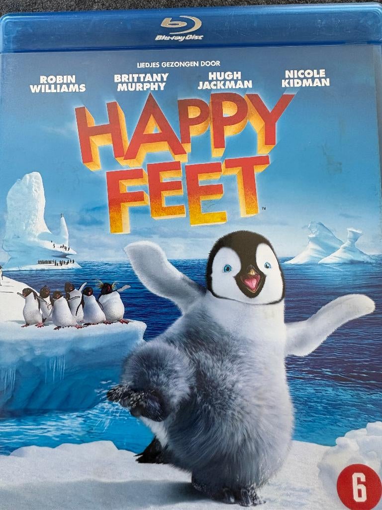 Happy Feet blu-ray, Cd's en Dvd's, Blu-ray, Ophalen of Verzenden, Zo goed als nieuw, Kinderen en Jeugd