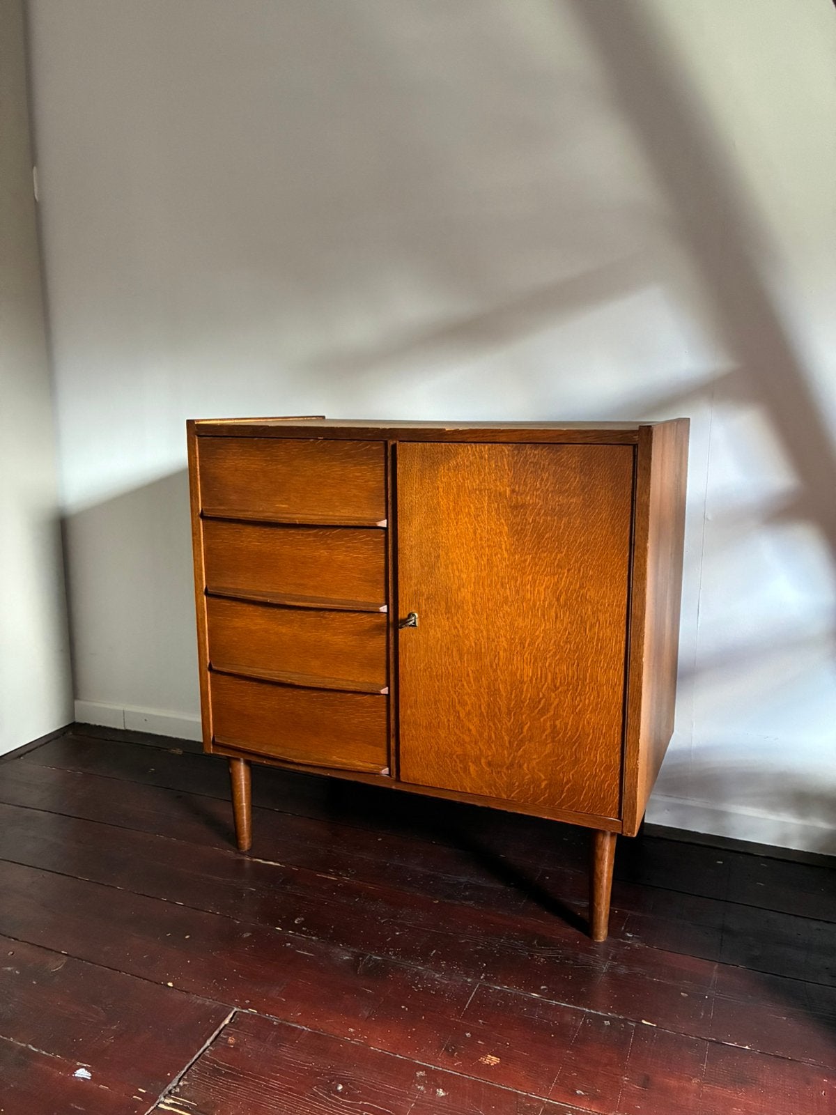 Vintage kastje, Ophalen, Gebruikt, Mid-Century / Scandinavisch, 50 tot 100 cm