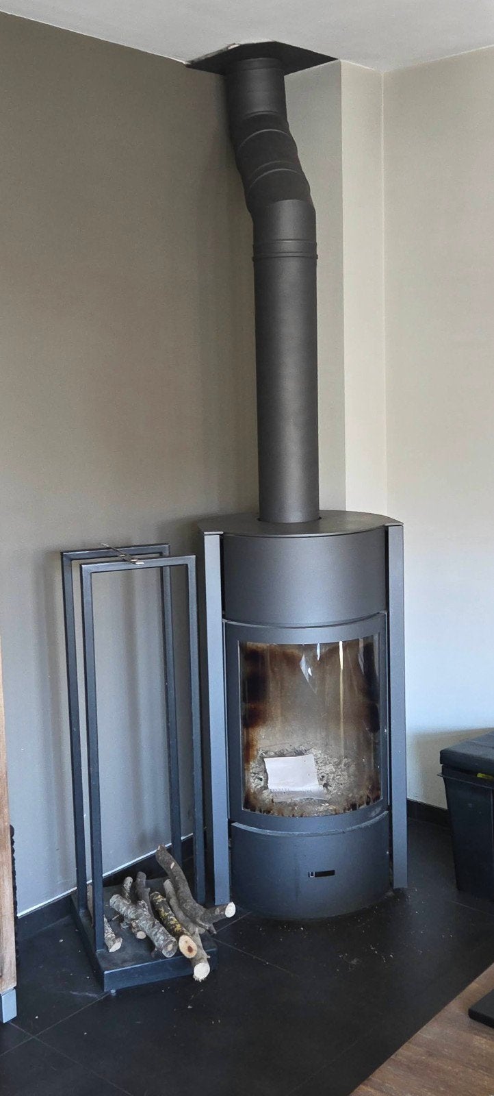 Poele a bois STUV 30, Maison & Meubles, Enlèvement, Utilisé, Bois, Autoportant