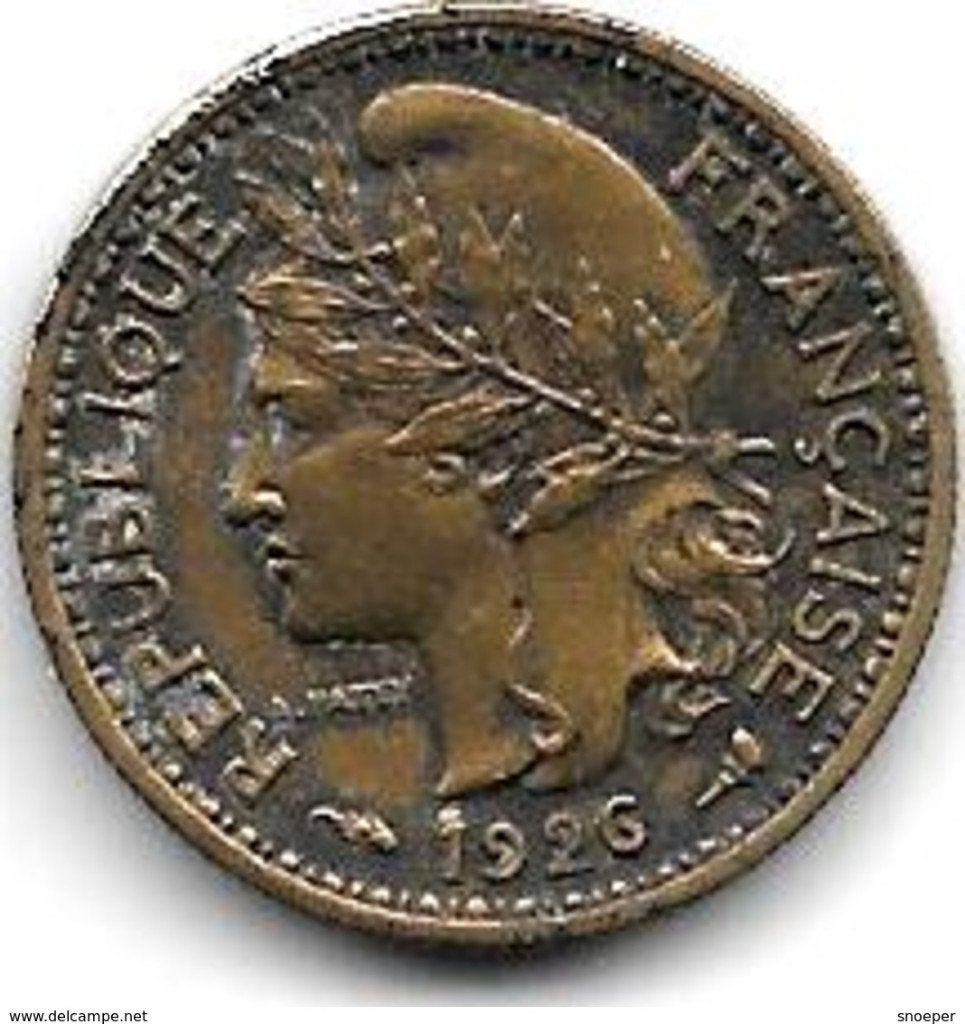 *Cameroun cameroon 50 centimes 1926 km 1 xf, Envoi, Autres pays, Monnaie en vrac