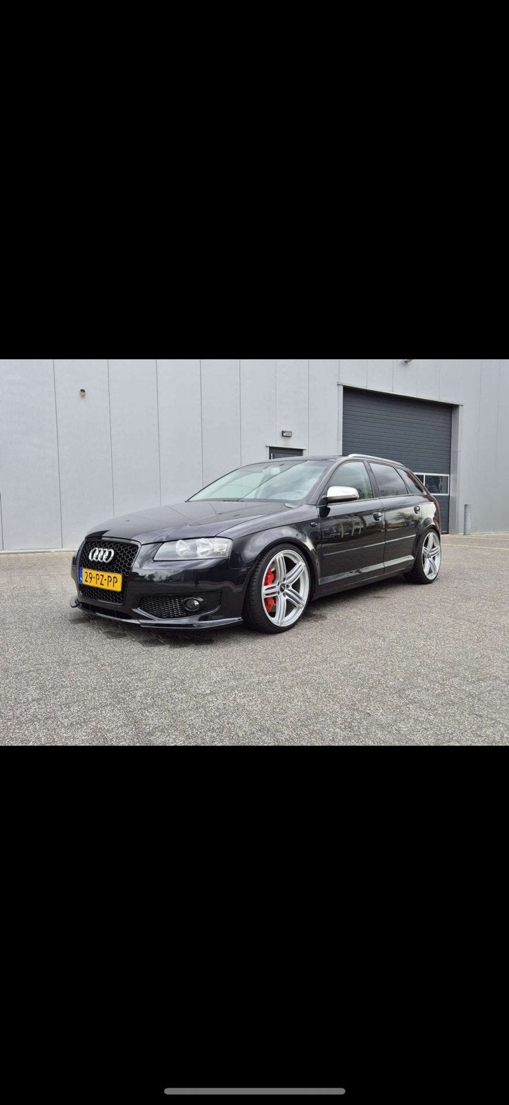 Audi A3 2.0 Turbo Quattro!!, Stof, Zwart, Zwart, Bedrijf