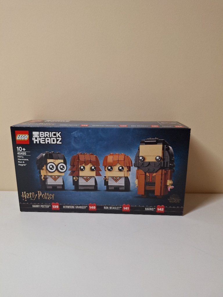 Lego 40495 Harry, Hermione, Ron & Hagrid Brickheadz, BrickHeadz, Lego, Nieuw, Ophalen of Verzenden