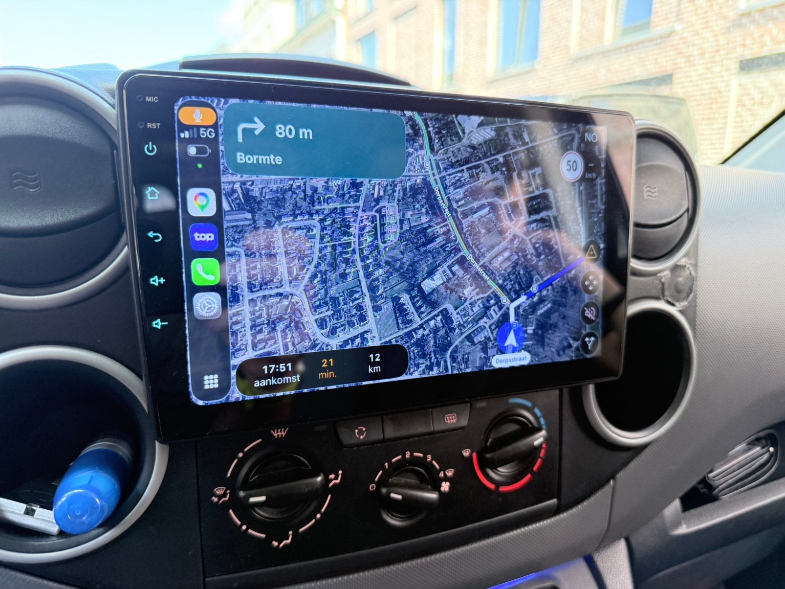 Radio berlingo peugeot partner  vanaf bj 2008 tot 2018, Auto diversen, Autoradio's, Ophalen, Zo goed als nieuw