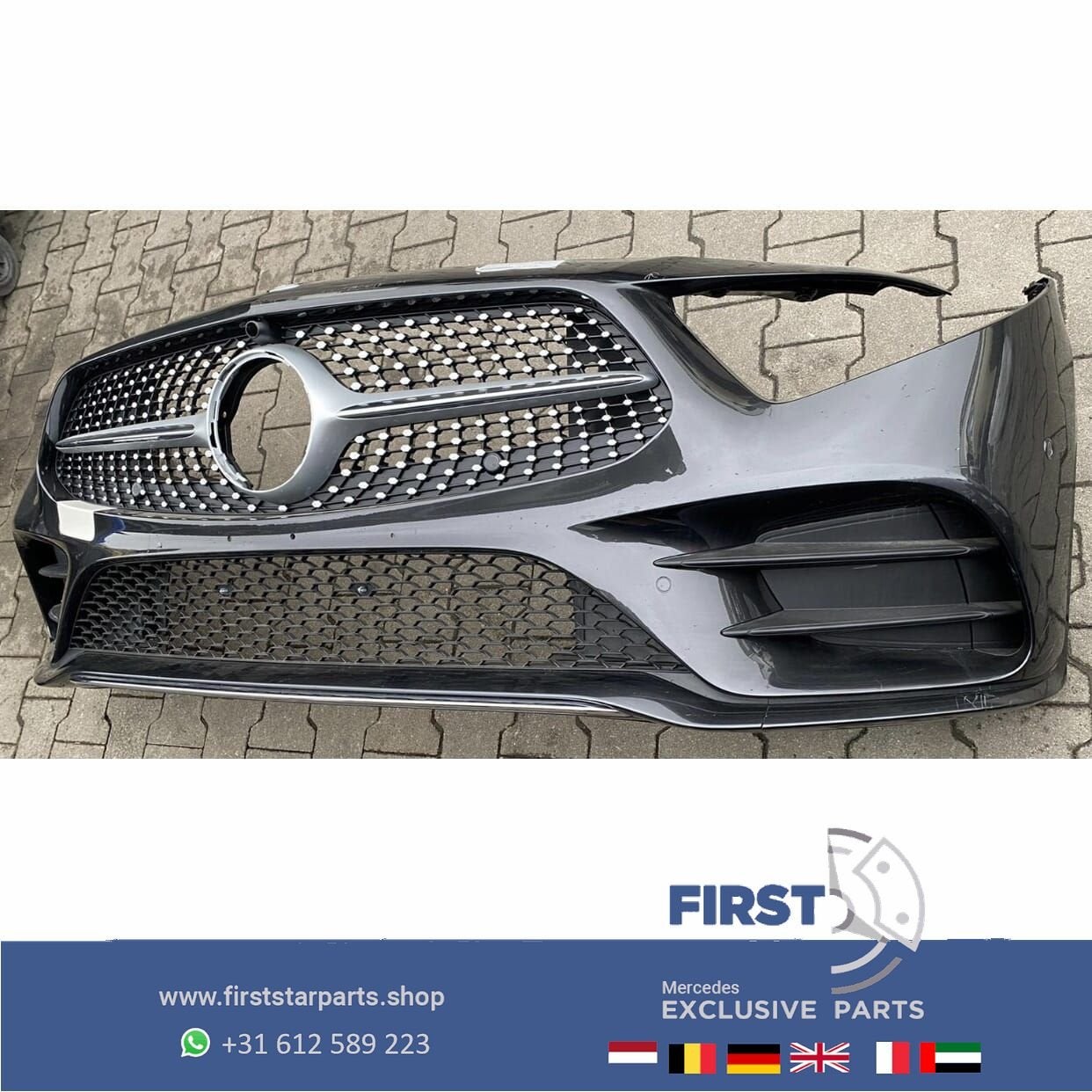 W257 C257 CLS 53 EQ BOOST AMG VOORBUMPER COMPLEET + DIAMOND, Utilisé, -, Avant, -