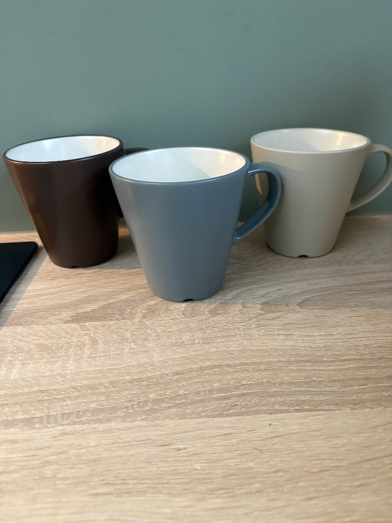 3 tassen ikea, Ophalen, Gebruikt, Effen, Kop(pen) en/of Schotel(s)