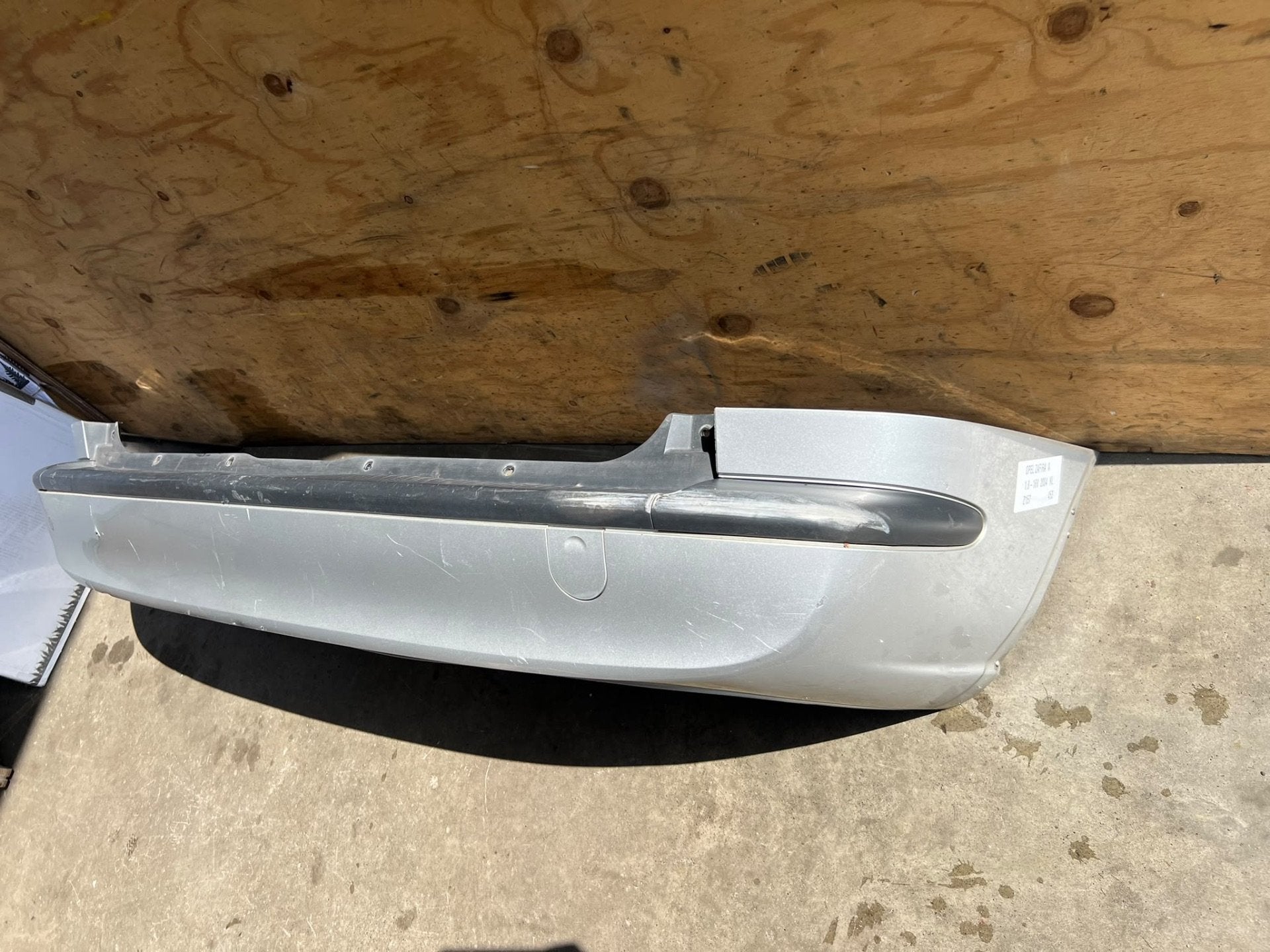 Pare-chocs arri re argent Opel Zafira A Z157 (1999-2005), Pare-chocs, Opel Automobile GmbH, Opel, Bahnhofsplatz 1
65423  Russelsheim am Main, DE