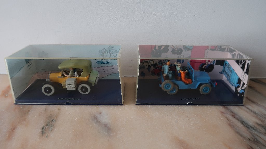 Kuifje / Tintin auto's, Ophalen of Verzenden, Kuifje, Gebruikt, Beeldje of Figuurtje
