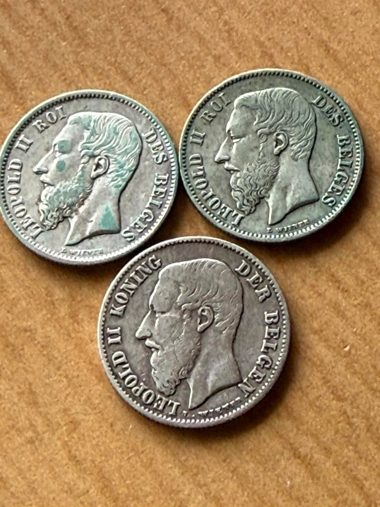 50 cents 1886, Enlèvement ou Envoi, Belgique, Série, Argent