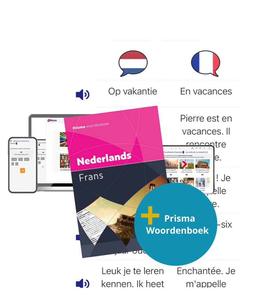 Woordenboek+Taalcursus Frans C1–C2 Gevorderde Online Cursus, Prisma of Spectrum, Verzenden, Nederlands, Nieuw