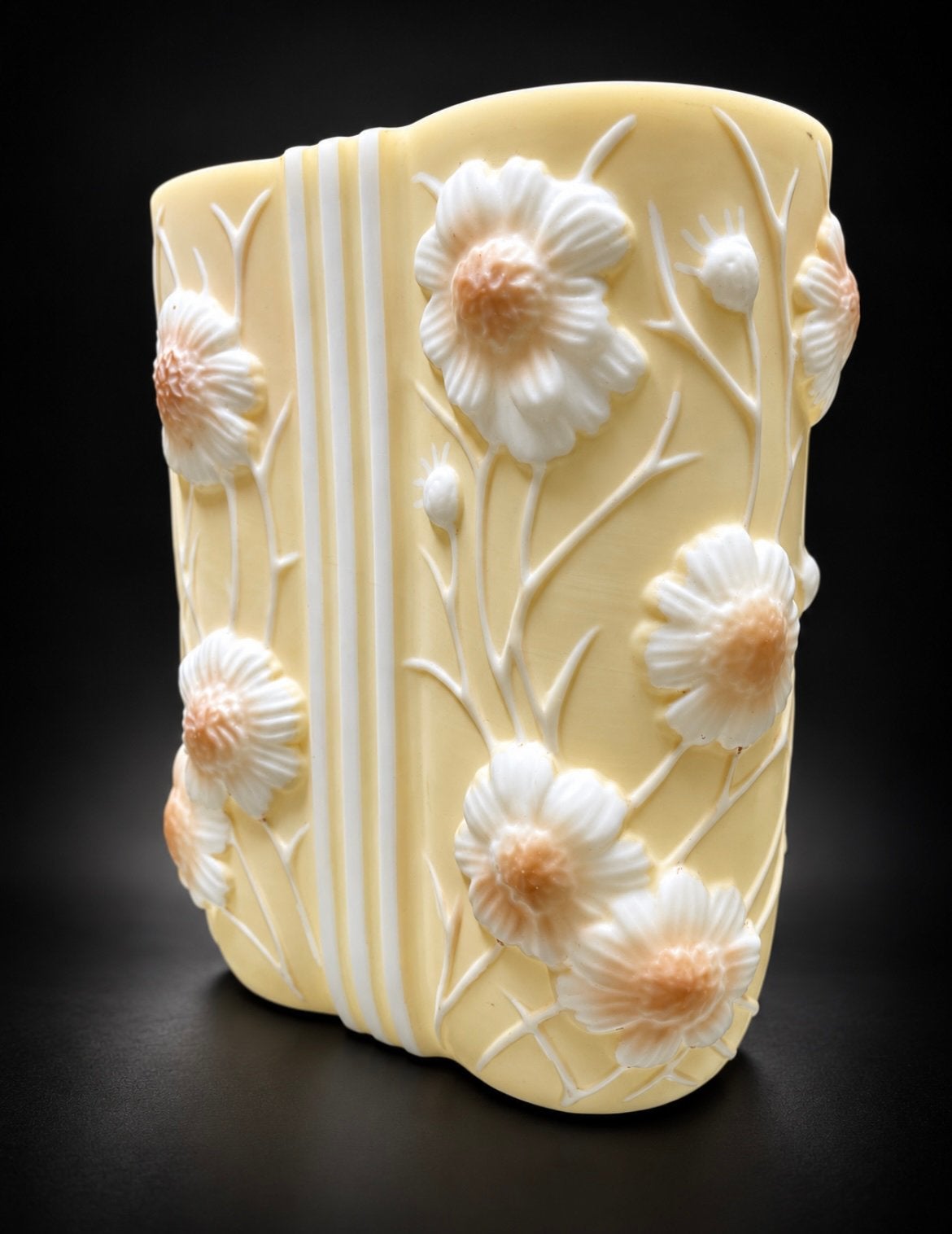 Art Deco “Cosmos” reliëfvaas – Verenigde Staten, Antiek en Kunst, Ophalen of Verzenden