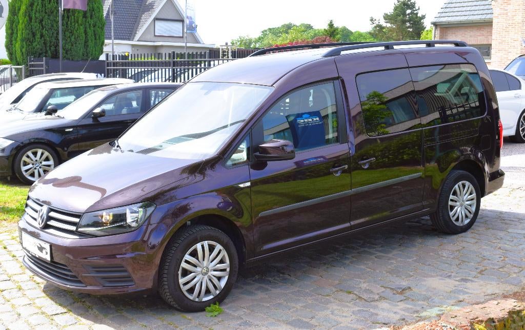 Vw Caddy Maxi 2.0CR TDI DSG/7ZIT !!/GARANTIE, 75 kW, Navigatiesysteem, 7 zetels, Bedrijf