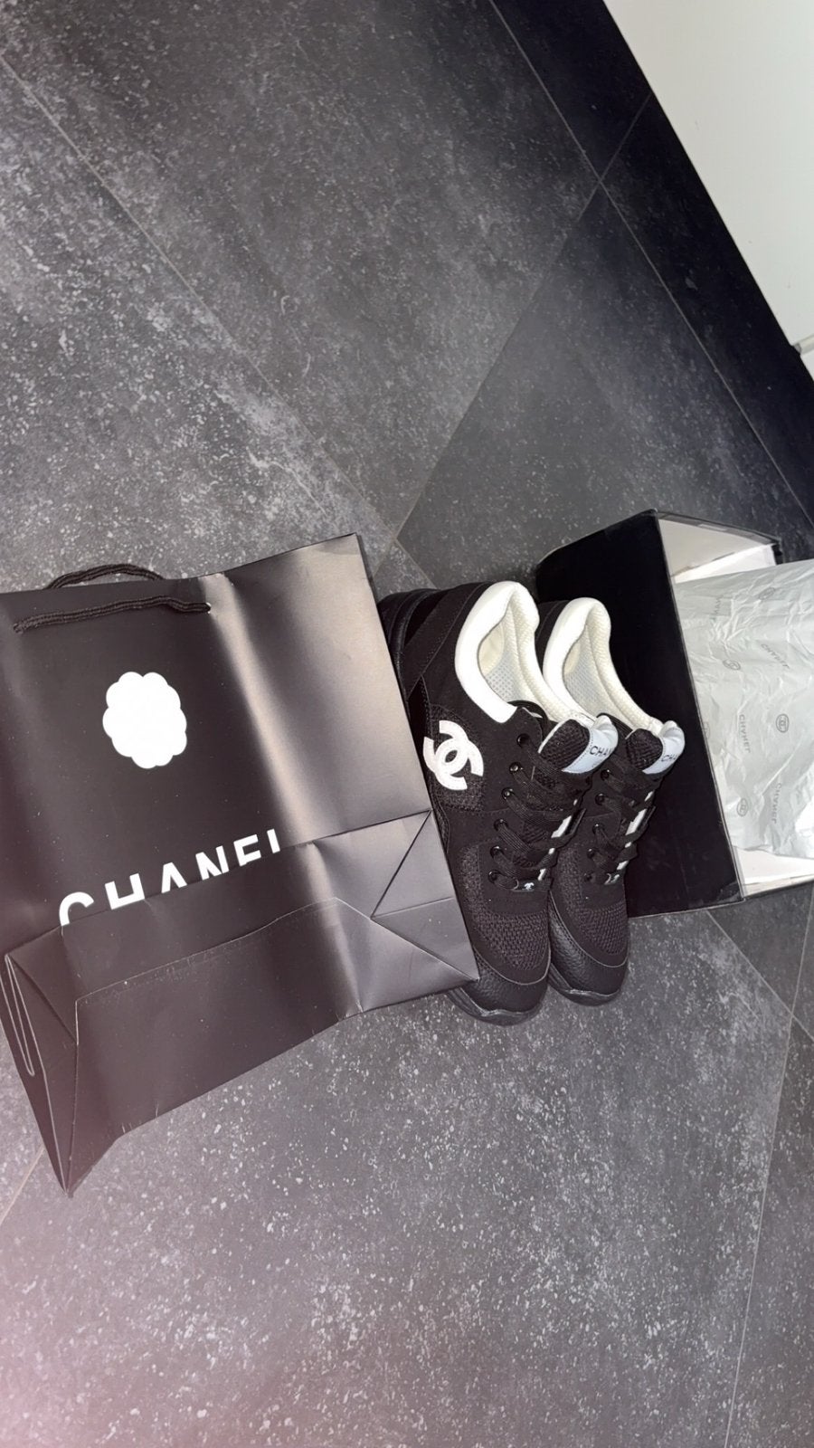 Chanel-stijl sneakers – NIEUW, Kleding | Dames, Ophalen, Nieuw, Zwart