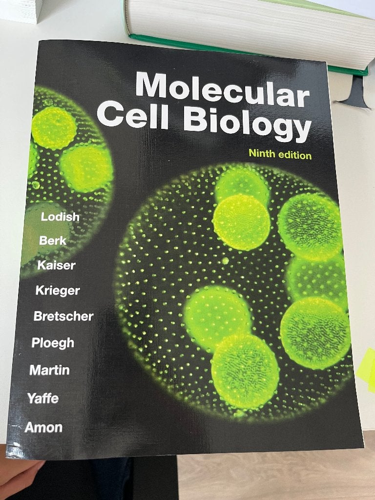 Molecular Cell Biology Ninth Edition, Livres, Neuf, Enlèvement, Lodish, Sciences naturelles