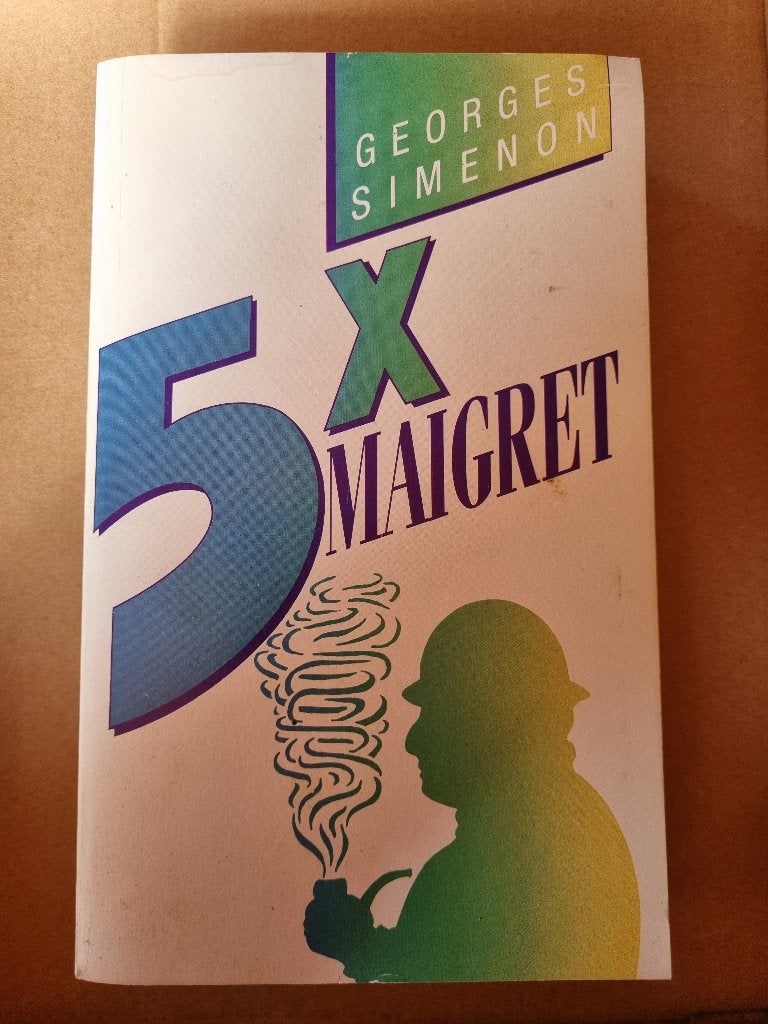 Boek Georges Simenon   -  5 x Maigret, Boeken, Ophalen of Verzenden, Gelezen, Georges Simenon