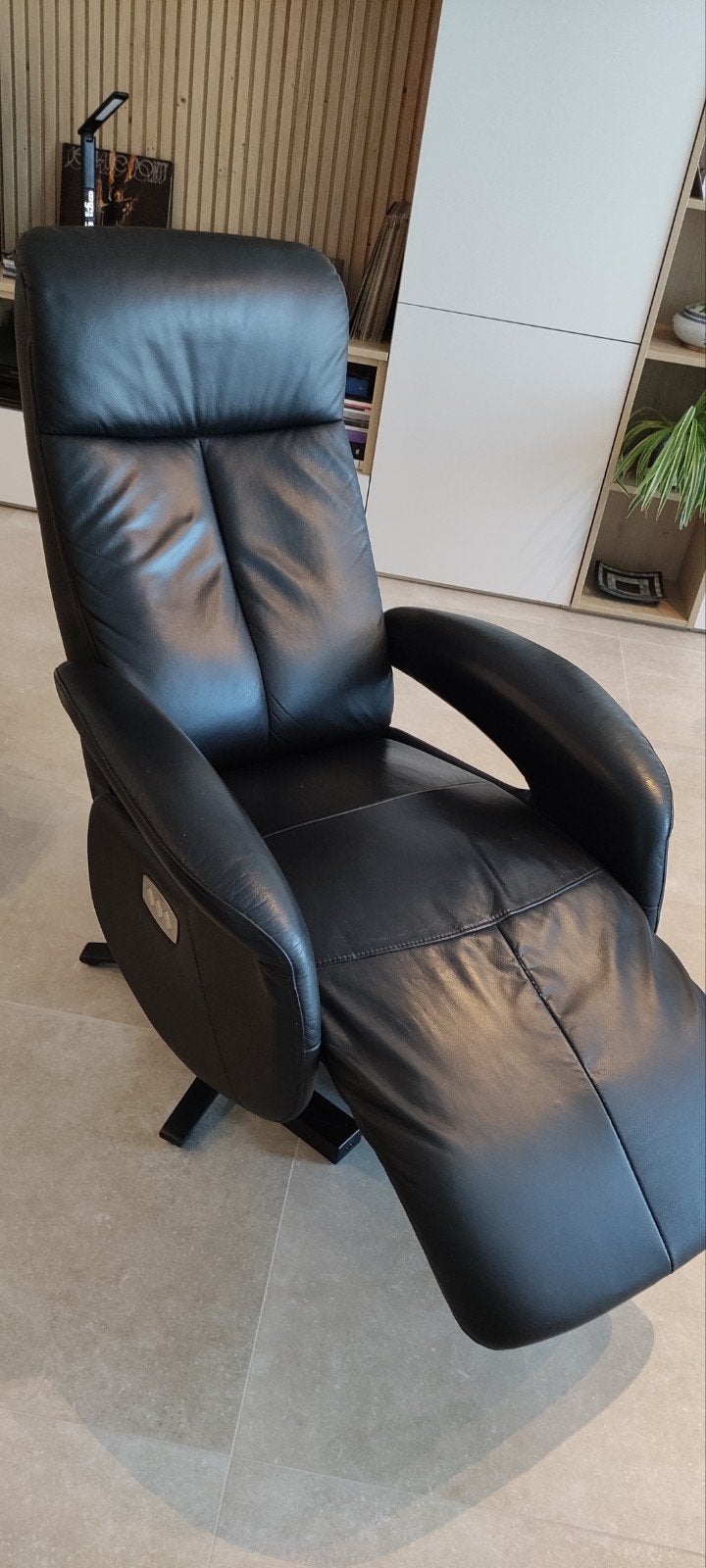 relaxzetel, Huis en Inrichting, Ophalen, Leer