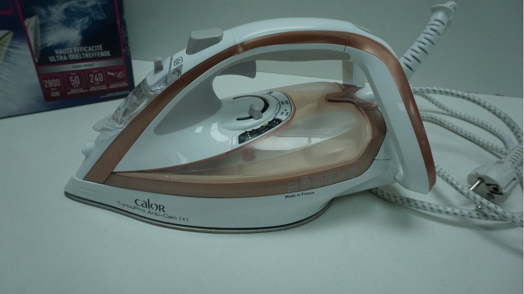 Calor Turbo Pro Anti-Calc FV5687C0 Stoomstrijkijzer, Electroménager, Fers à repasser & Planches à repasser, Niet ingevuld, Niet ingevuld