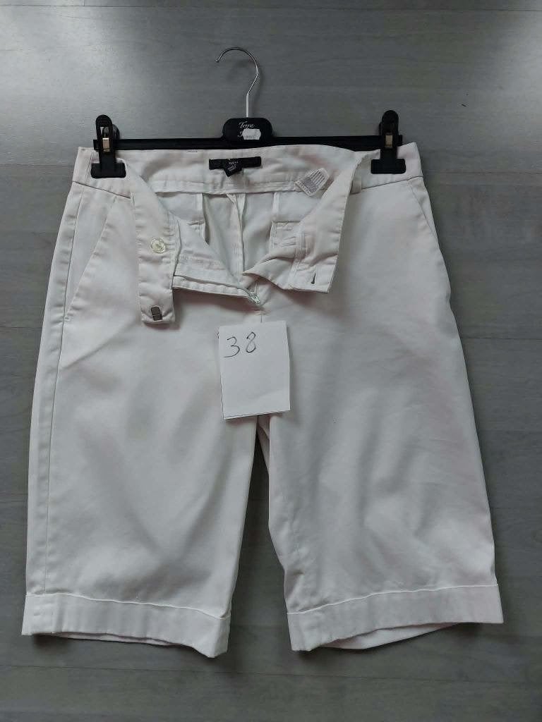 Witte schort Maat 38 Dame, Kleding | Dames, Ophalen, Zo goed als nieuw, Maat 38/40 (M), Wit