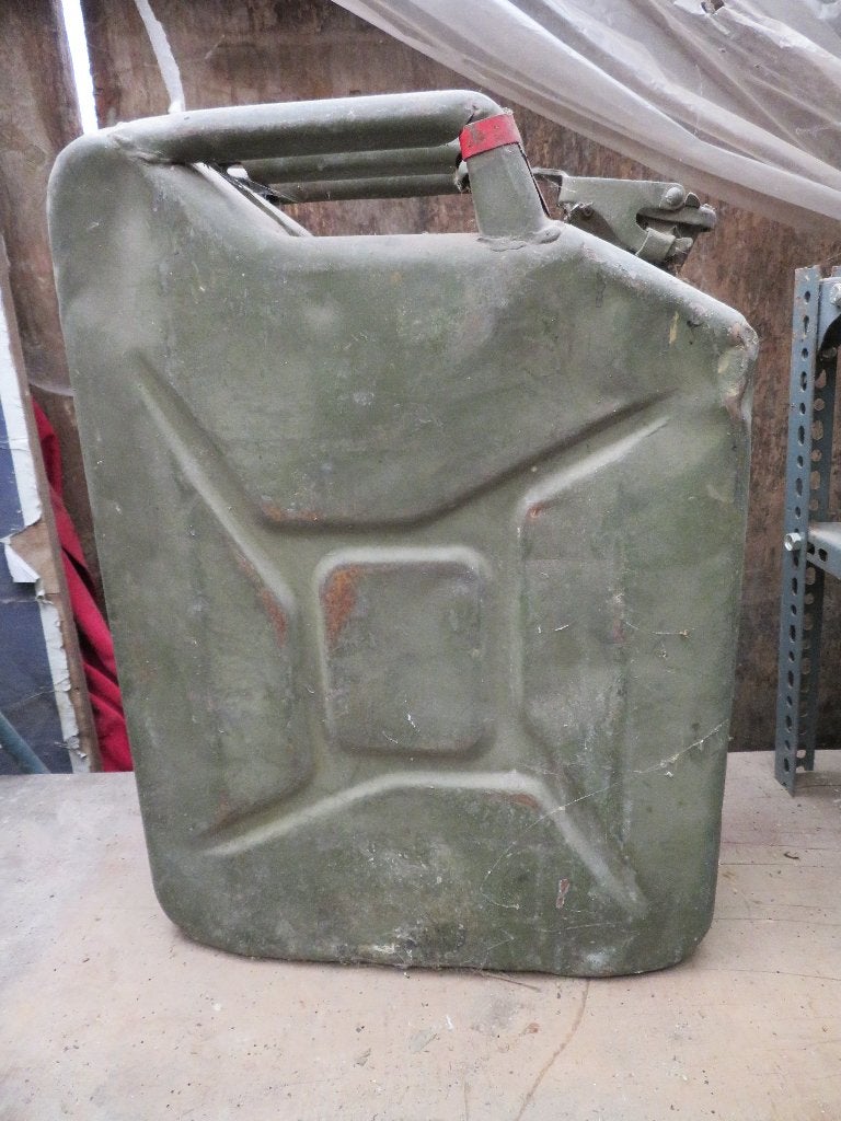 leger kan jerrycan origineel 1968 RTB, Verzamelen, Ophalen