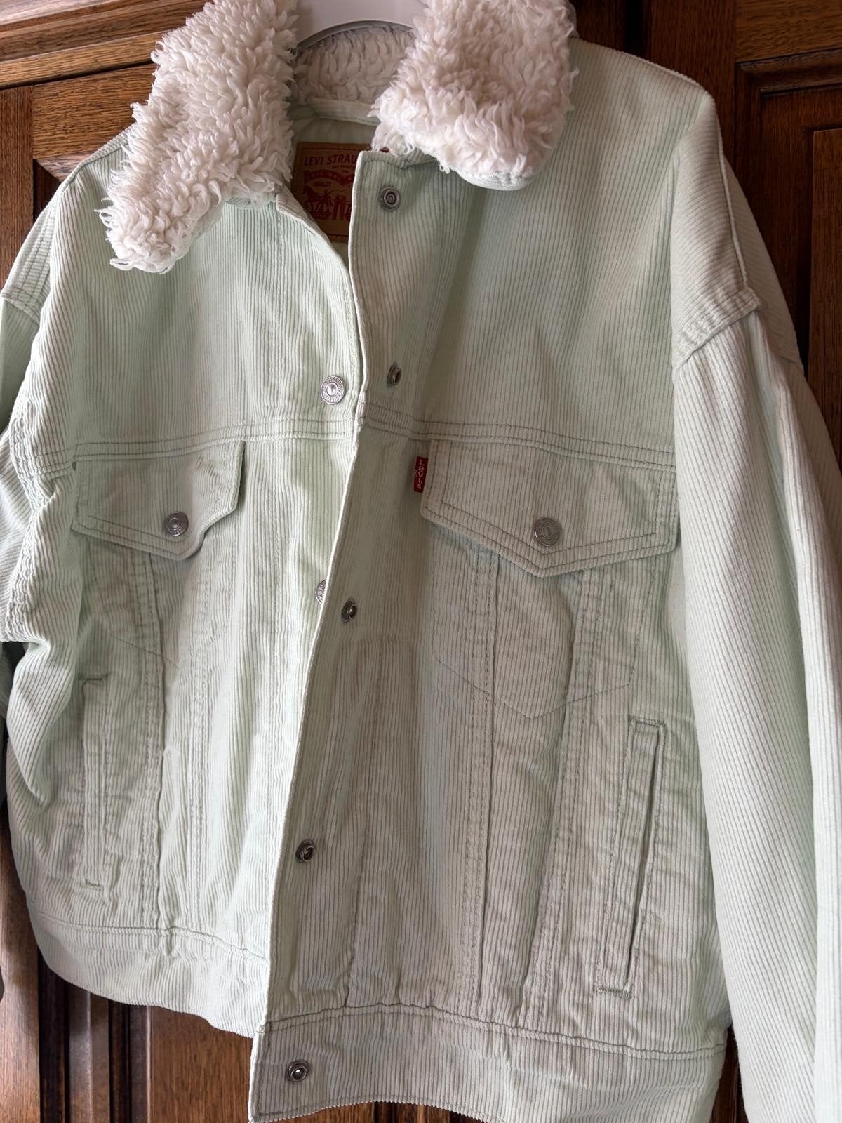 korte groene meisjesjas levi, Kleding | Dames, Ophalen, Nieuw, Maat 36 (S), Levi Strauss