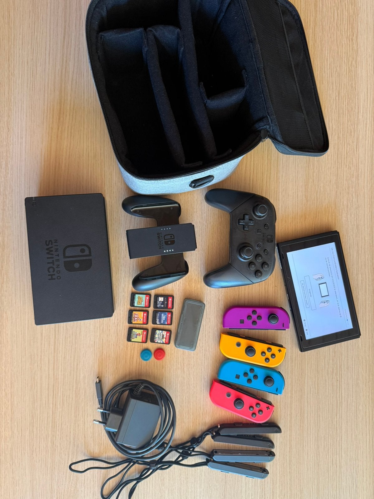 Groot Nintendo Switch pakket te koop, Ophalen, Zo goed als nieuw