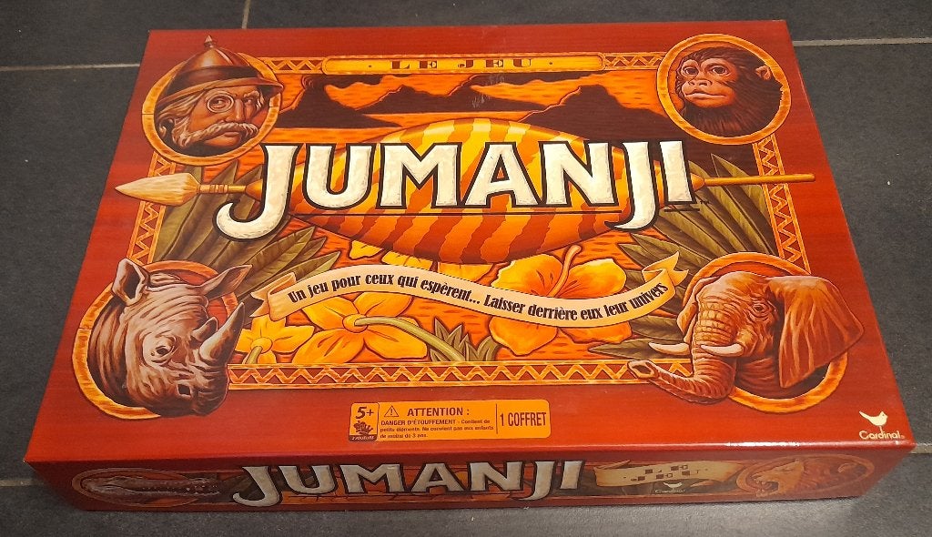 Jeu : « Jumanji » (FRA), Enlèvement ou Envoi