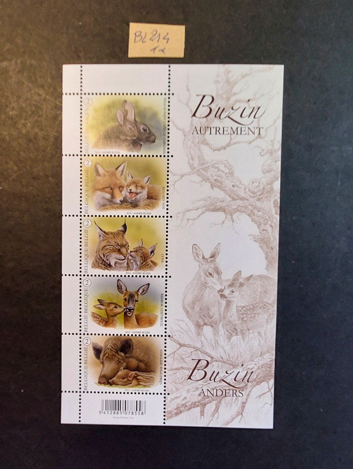 Belgique bloc 214 cote 30€, Timbres & Monnaies, Timbres | Océanie, Envoi