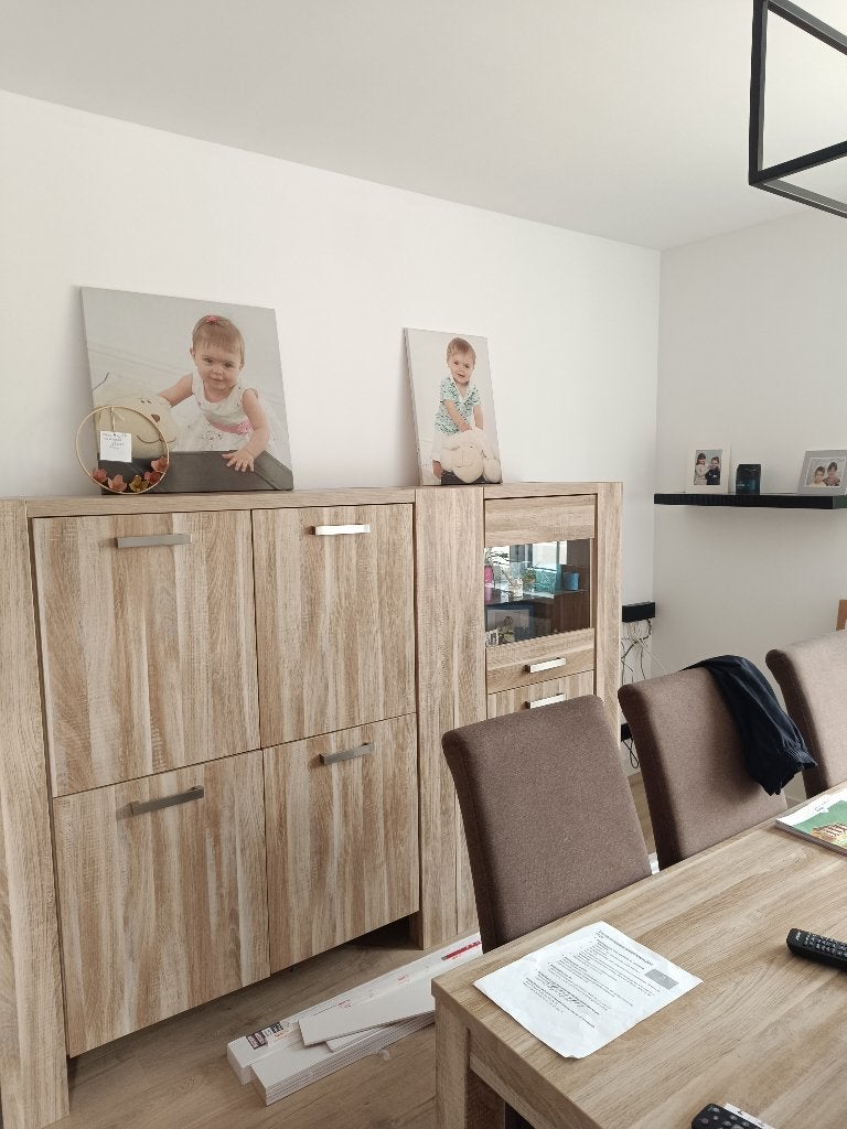 Volledige eetkamer met stoelen, Huis en Inrichting, Ophalen, Gebruikt, 8 stoelen of meer