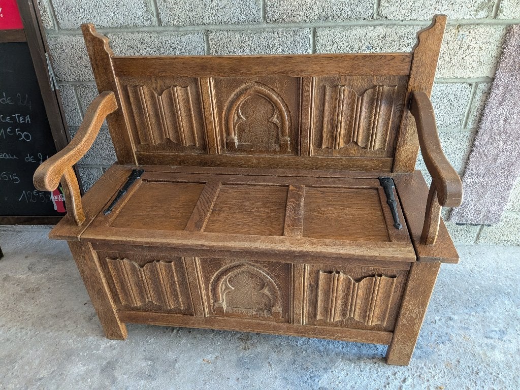 Meuble banc ancien, Enlèvement