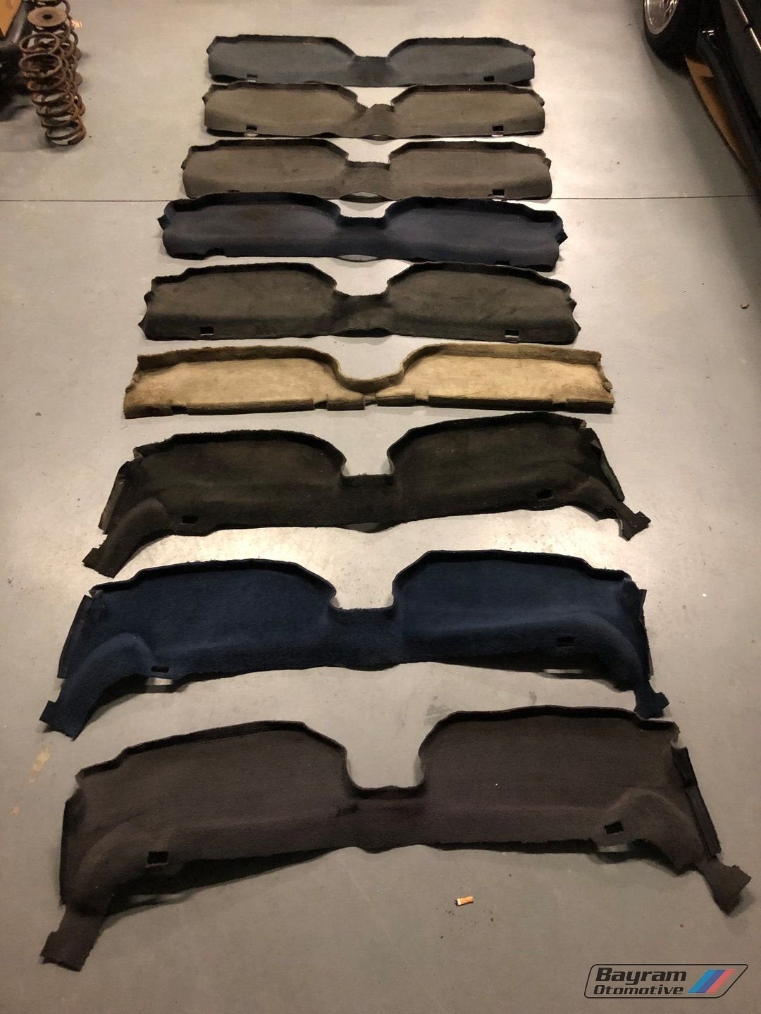 Bmw E30 interieur tapijt deel coupe sedan 3-serie diverse m, -, Utilisé, -, Enlèvement ou Envoi