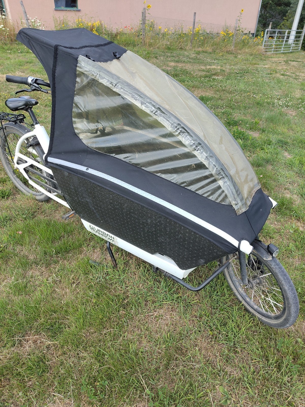 huif regenkap urban arrow, Fietsen en Brommers, Fietsen | Bakfietsen, Ophalen of Verzenden, Huif