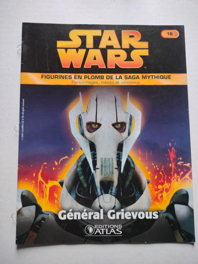 3)Star Wars boekjes Magazine en instructie figuur Atlas 2005, Ophalen of Verzenden, Gebruikt, Boek of Poster