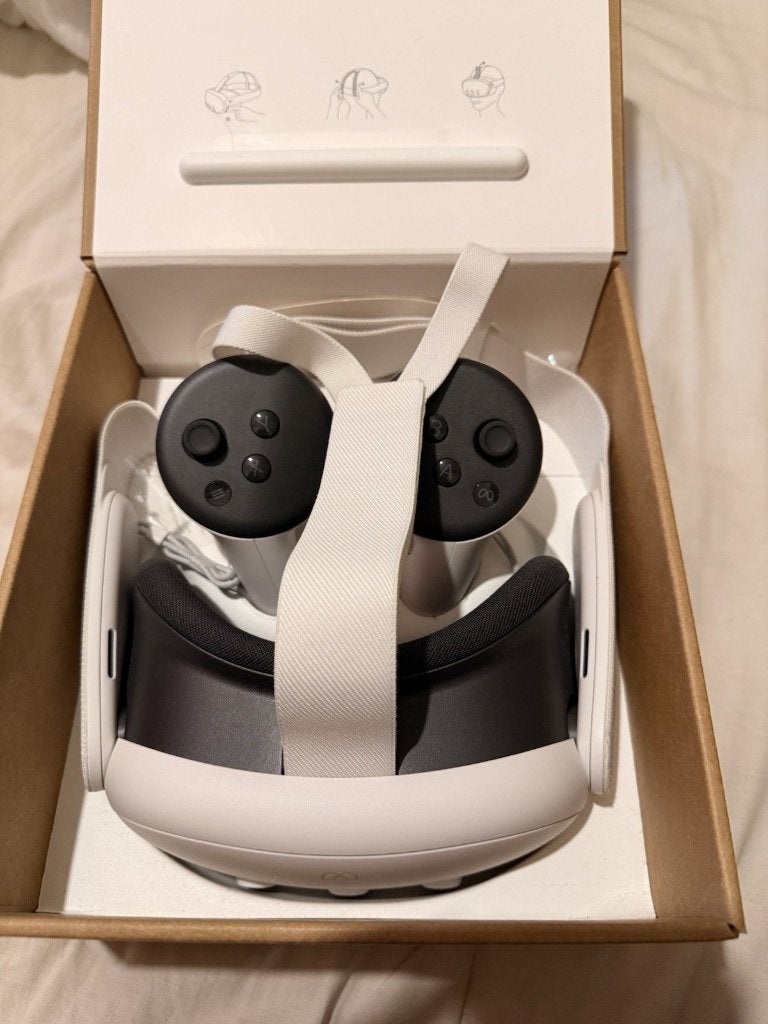 Meta Quest 3 standalone VR-headset, Games en Spelcomputers, Ophalen of Verzenden, Zo goed als nieuw