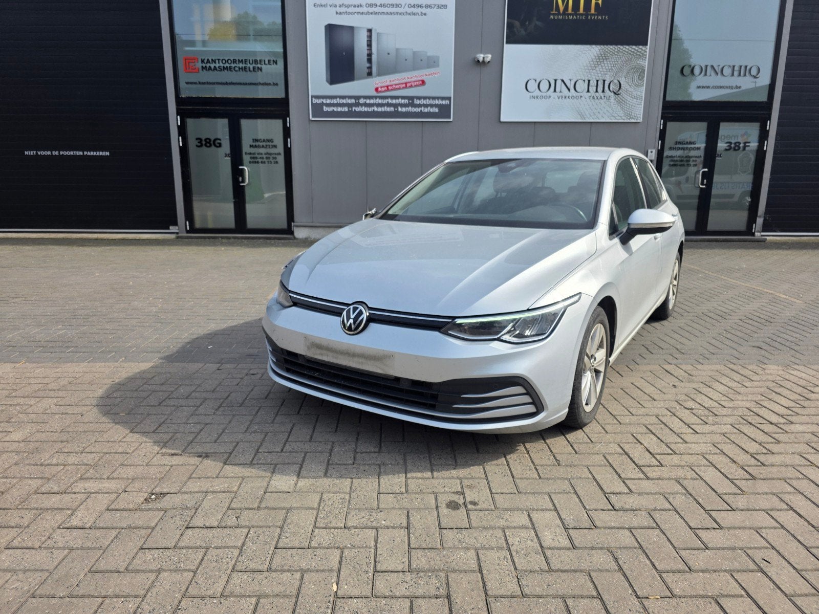 Vw golf 8 1.0 benzine 81kw. 12/2020 75.000km, Auto's, Airbags, Golf, Particulier, Te koop