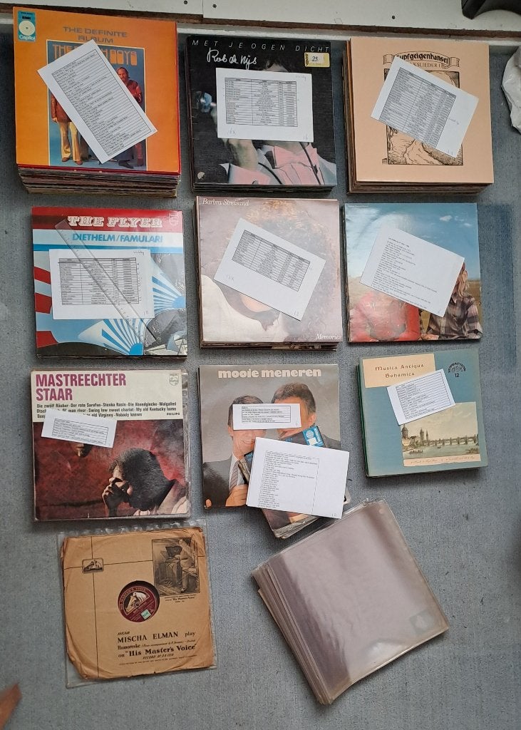 Vinyl - Langspeelplaten (118 stuks + ep + singels), Cd's en Dvd's, Ophalen, LP, Zo goed als nieuw, Beschermende buitenhoes