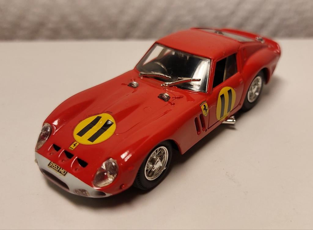 Ferrari GTO rood model 60s merk Model Box, Ophalen, Gebruikt, Auto, Overige merken