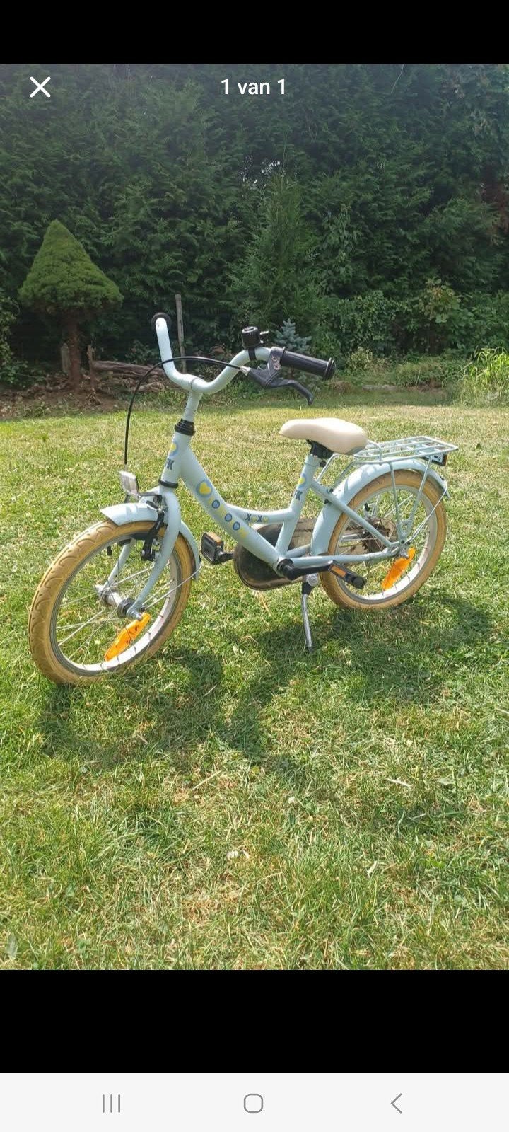 vélo pour enfants 16 pouces, Vélos & Vélomoteurs, Enlèvement