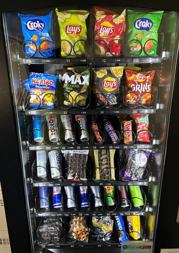 Vendingmachine + locatie over te nemen, Zakelijke goederen, Ophalen